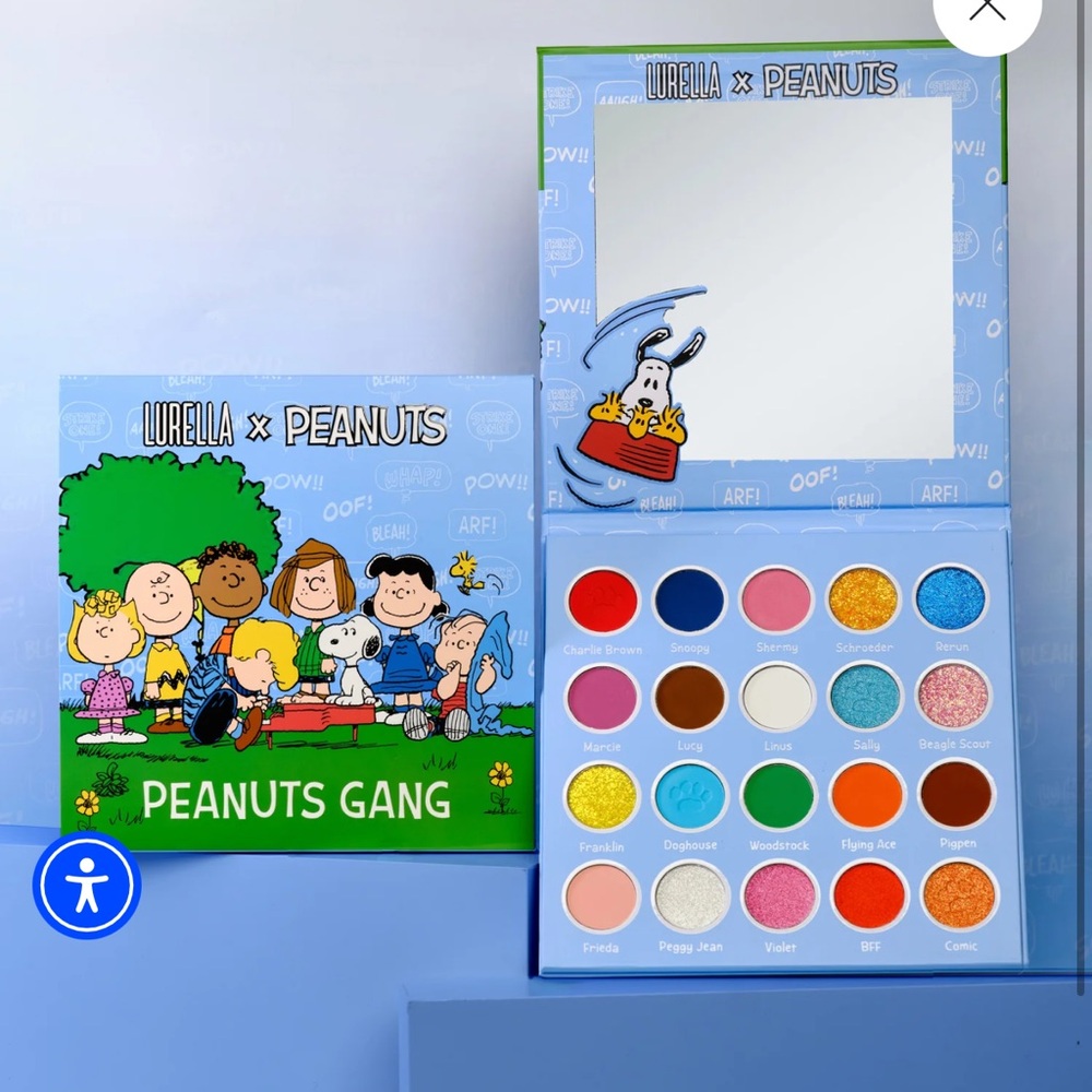 Lurella x Peanuts Eyeshadow Palette
